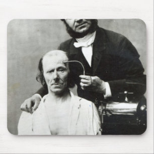 Duchenne de Boulogne with a 'victim patient' Mouse Pad