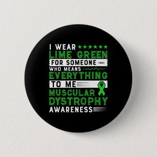 Duchenne Muscular Dystrophy Awareness 6 Cm Round Badge