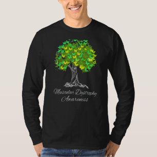 Duchenne Muscular Dystrophy Awareness Warrior Tree T-Shirt