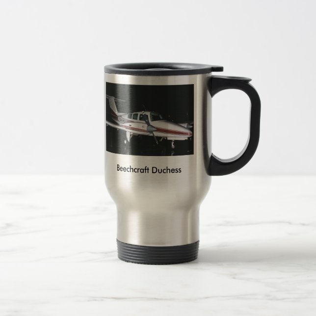 Duchess, Beechcraft Duchess Travel Mug (Right)