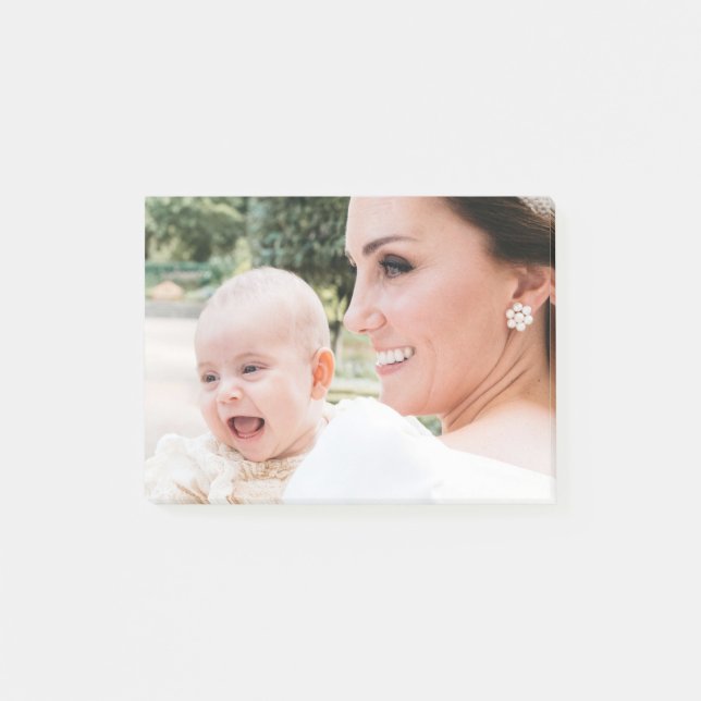 Duchess Kate and Prince Louis Post-it Notes (Front)