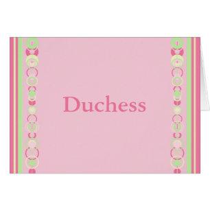 Duchess Modern Circles Name Card