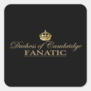 Duchess of Cambridge Fanatic Square Sticker