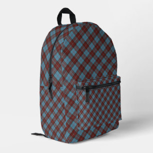Duchess of Kent Scottish Tartan Printed Backpack