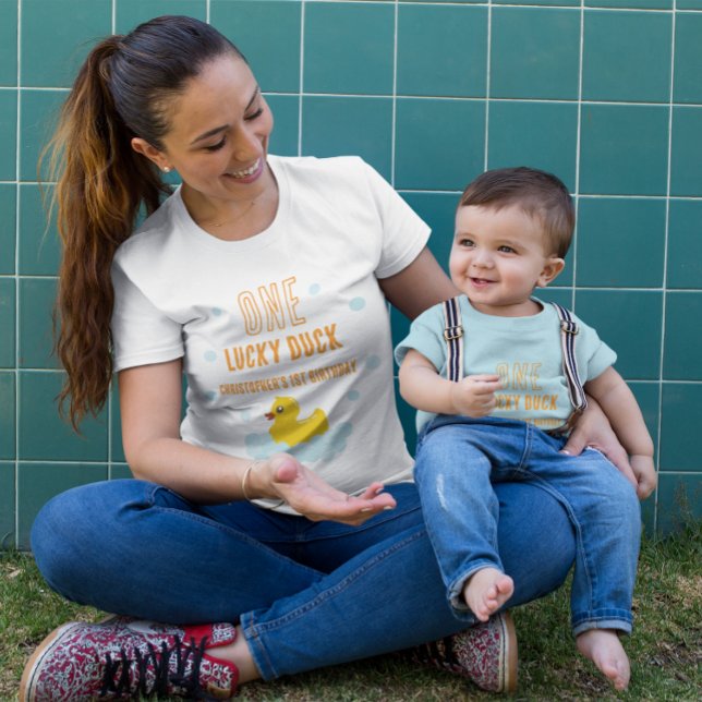 Duck 1st Birthday T-Shirt (Creator Uploaded)