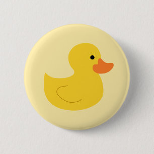 Duck 6 Cm Round Badge