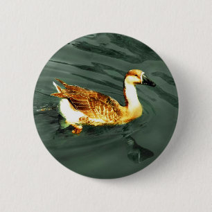 Duck 6 Cm Round Badge