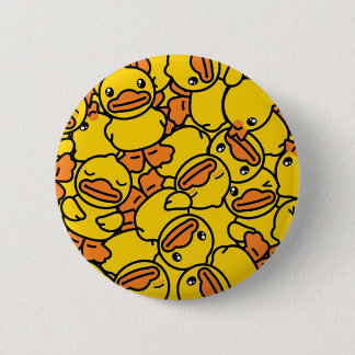 Duck 6 Cm Round Badge