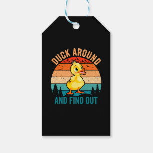Duck Around And Find Out Gift Tags