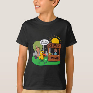Duck Asks For Grapes Lemonade Stand T-Shirt