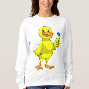 Duck at Darts with Dart Sweatshirt