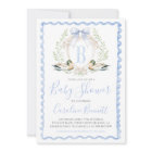 Duck Baby Boy Shower Preppy Gingham Blue