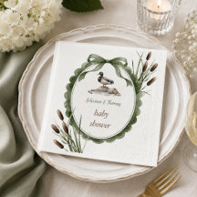 Duck Baby Shower Green