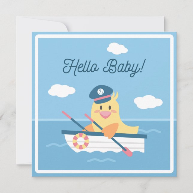 Duck Baby Shower Invitation (Front)