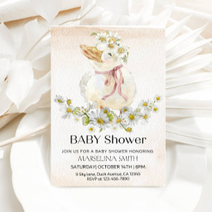 Duck Baby Shower Party  Invitation
