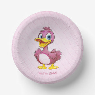 Duck Balloons Paper Bowl Plate