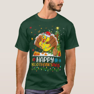 Duck Bird Lover Funny Happy Duck HelloThanksMas T-Shirt