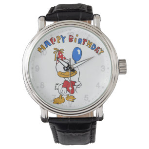 Duck birthday cartoon   choose background color watch
