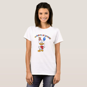 Duck birthday cartoon choose background colour T-Shirt