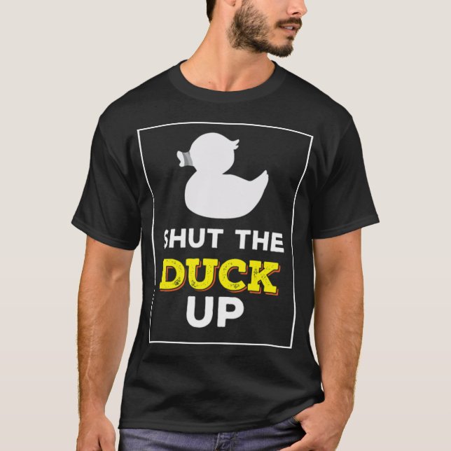 Duck  black lab puppy labs  T-Shirt (Front)