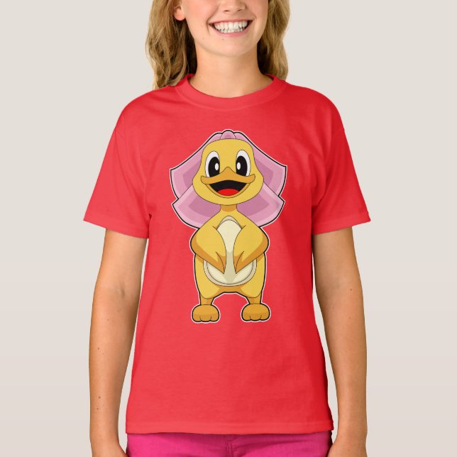 Duck Bride Veil Wedding T-Shirt (Front)