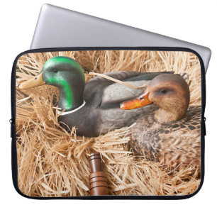 Duck Call Mallard Drake Hunting 15" Laptop Case
