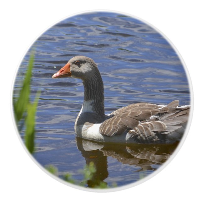Duck Ceramic Knob (Front)