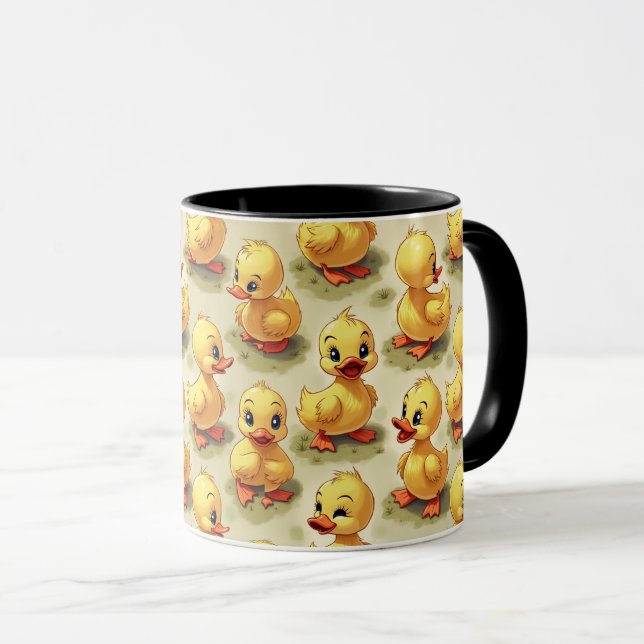 Duck character mug (Front Right)