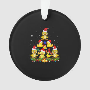 Duck Christmas Tree Ornament