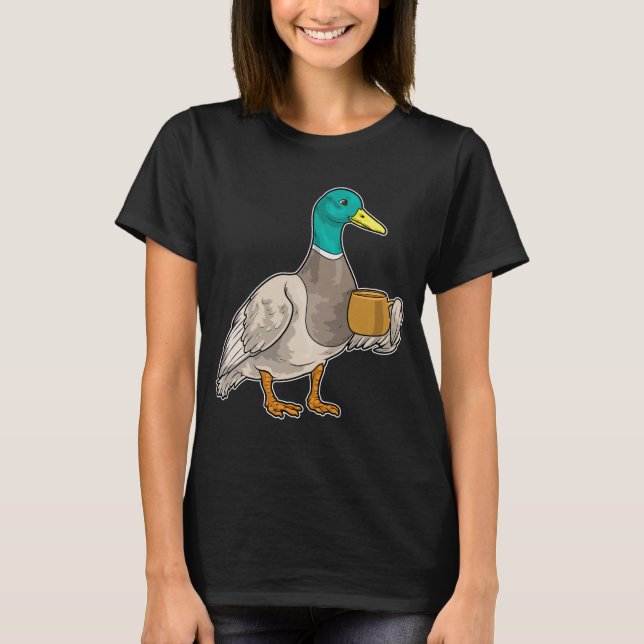 Duck Coffee Mug T-Shirt (Front)