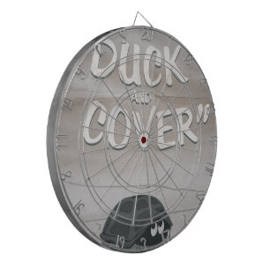 Duck & Cover Dartboard
