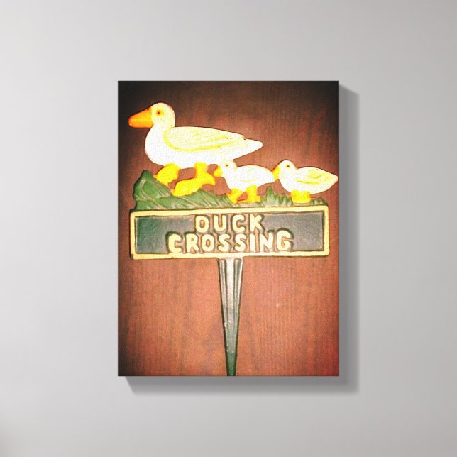 DUCK CROSSING SIGN 3 (Front)