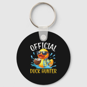 Duck Cruise Boat Shirt Funny Rubber Duck Hunting S Key Ring
