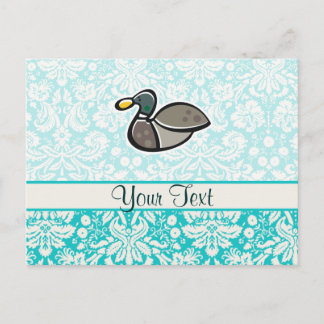 Duck; Cute Postcard