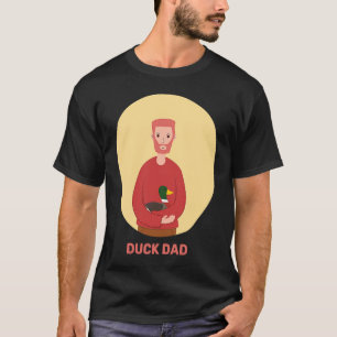 Duck Dad Duckling Fowl Waterfowl Swans Geese Loons T-Shirt
