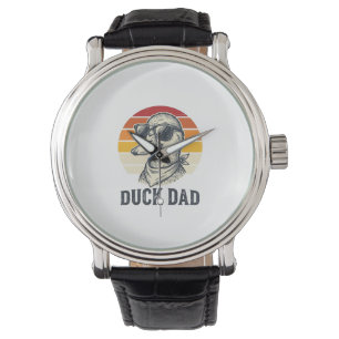 Duck Dad Vintage Duck Sunglasses Vector Shirt Desi Watch