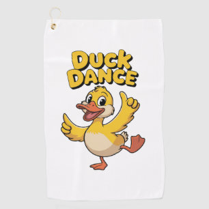 DUCK DANCE GOLF TOWEL