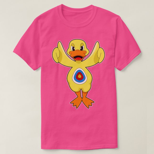 Duck Darts Bullseye  T-Shirt (Design Front)