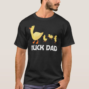 Duck Designs For Dad Men Farm Duckling Owner Hunte T-Shirt