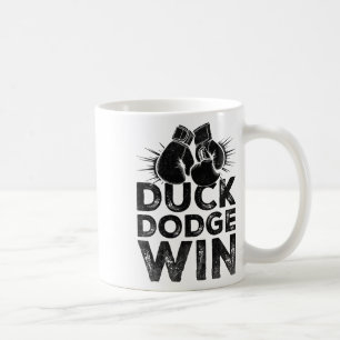 Duck Dodge Win Boxer Sports Strength Gym Athlete B Coffee Mug