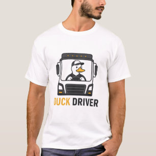 Duck Driver – Funny Duck Driving Pun T-Shirt