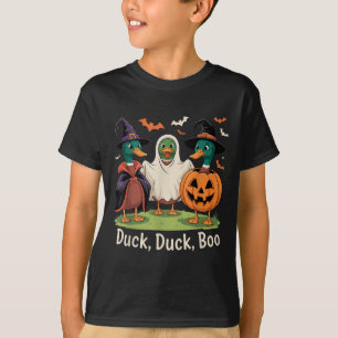 Duck Duck Boo Funny Halloween Costume Duck T-Shirt