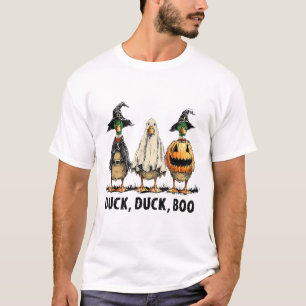 Duck Duck Boo Halloween Costume Duck T-Shirt