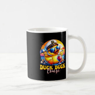 Duck Duck Cruise Funny Family Cruising Matching Gr Coffee Mug