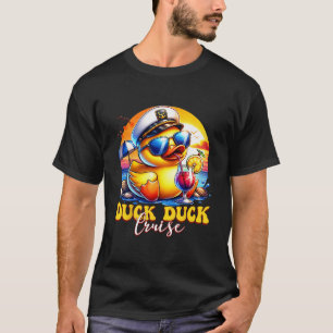 Duck Duck Cruise Funny Family Cruising Matching Gr T-Shirt