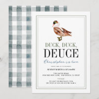 Duck Duck Deuce Classic Boy 2nd Birthday