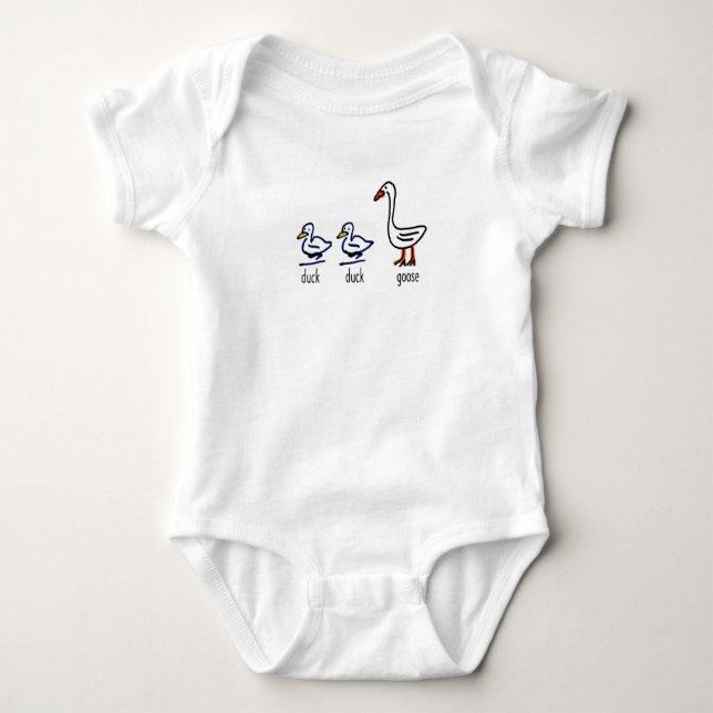 Duck Duck Goose  Baby Bodysuit (Front)