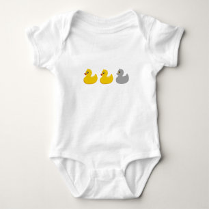 Duck, Duck, Grey Duck T Shirts.png Baby Bodysuit