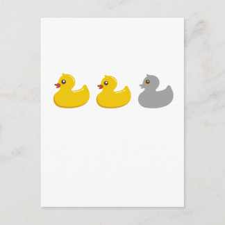 Duck, Duck, Grey Duck T Shirts.png Postcard