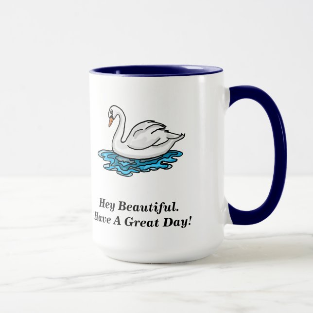 Duck, Duck Swan Mug (Right)